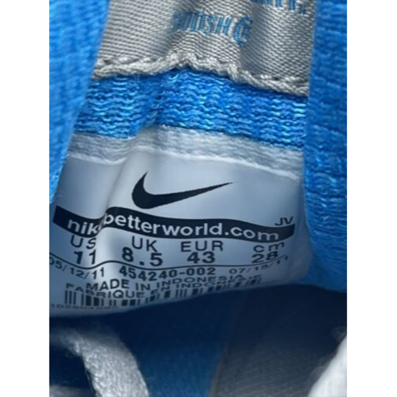 Nike Womens Dual Fusion ST 2 454240-002 Gray Silver Running Shoes Sneakers Sz 11 - Picture 5 of 6